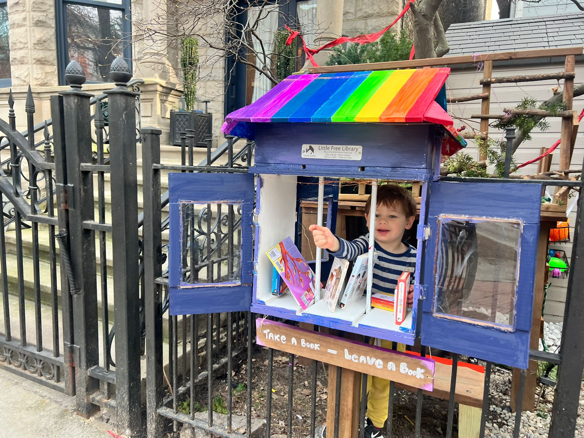 Our little free library