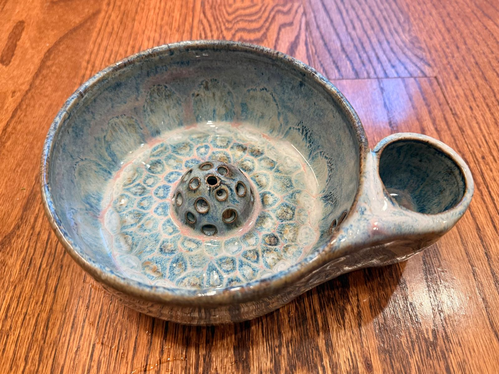 The finished berry bowl.